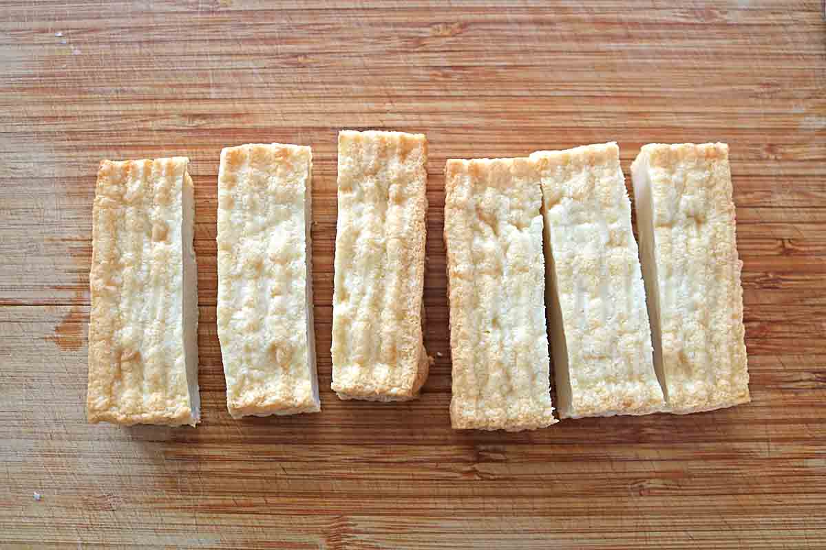 厚揚げ味噌チーズ９