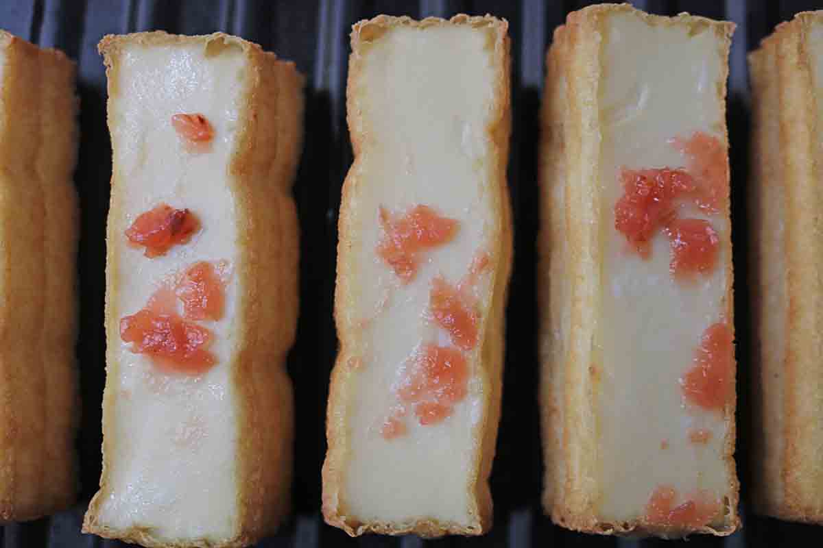 厚揚げ味噌チーズ７