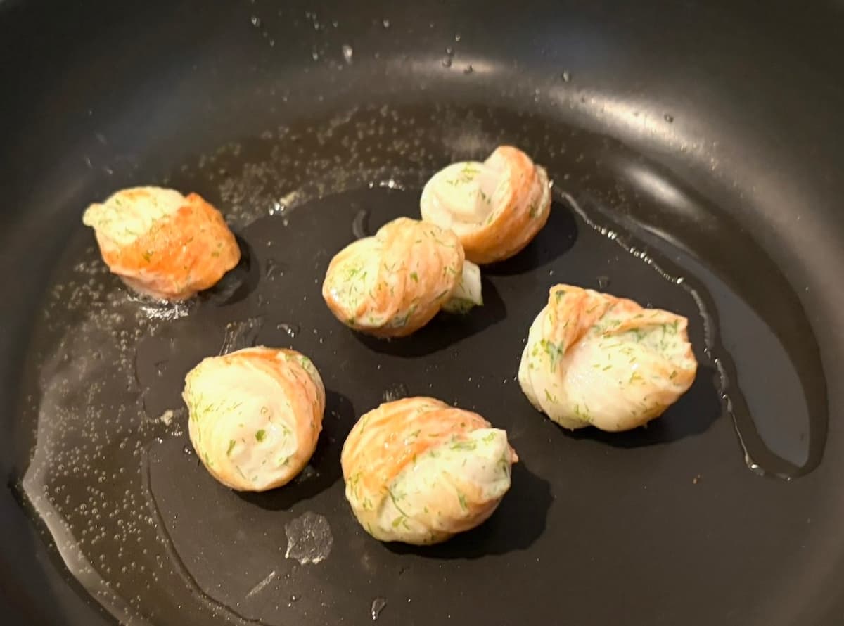 結びちくわの磯辺揚げ