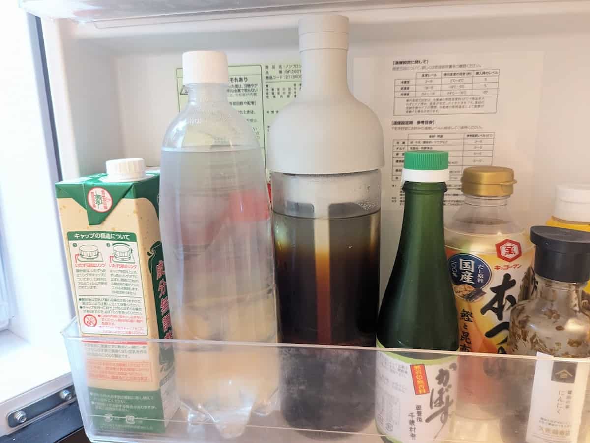 HARIO（ハリオ） フィルターインコーヒーボトル サイズ感