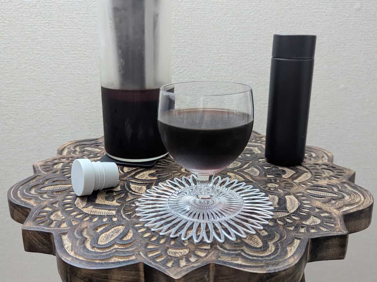 HARIO（ハリオ） フィルターインコーヒーボトル 使用例