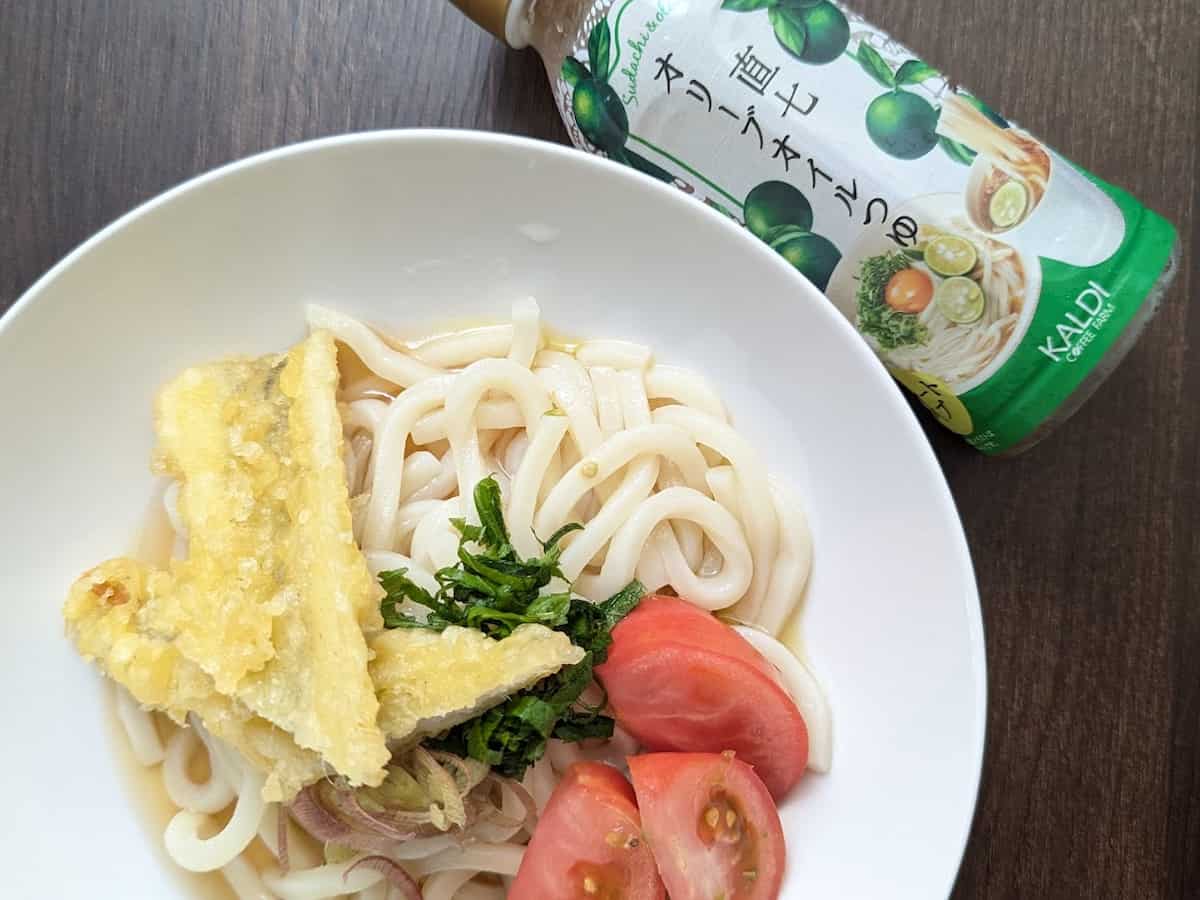 かけるだけで味決まる！カルディ「万能つゆ」が料理に大活躍♪