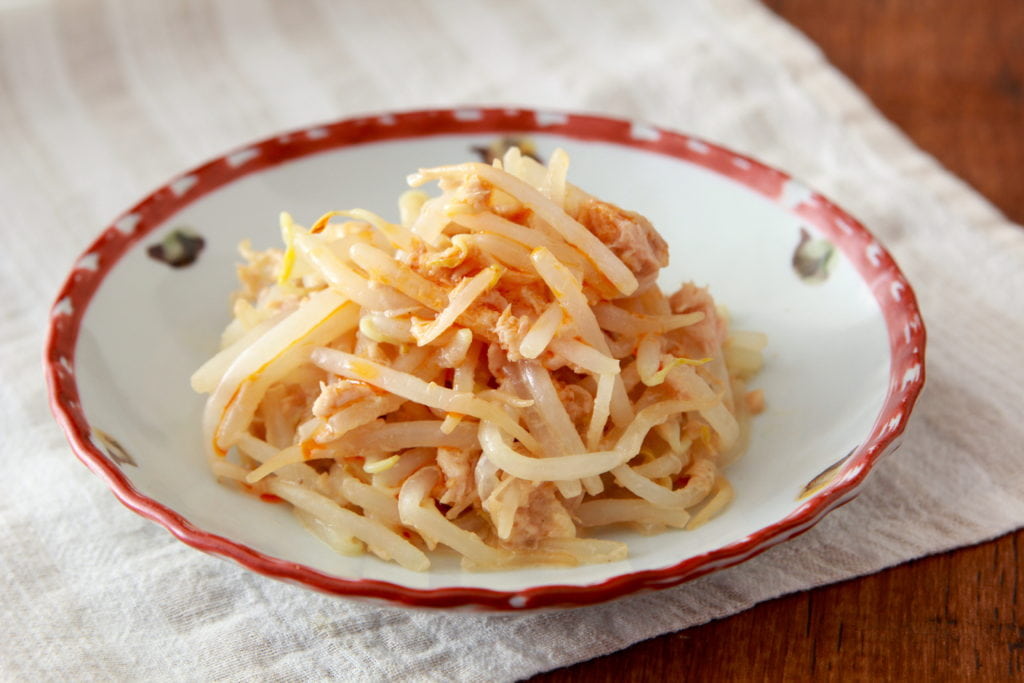 抱えて食べたい！シャキシャキおいしい「ツナもやし和え」