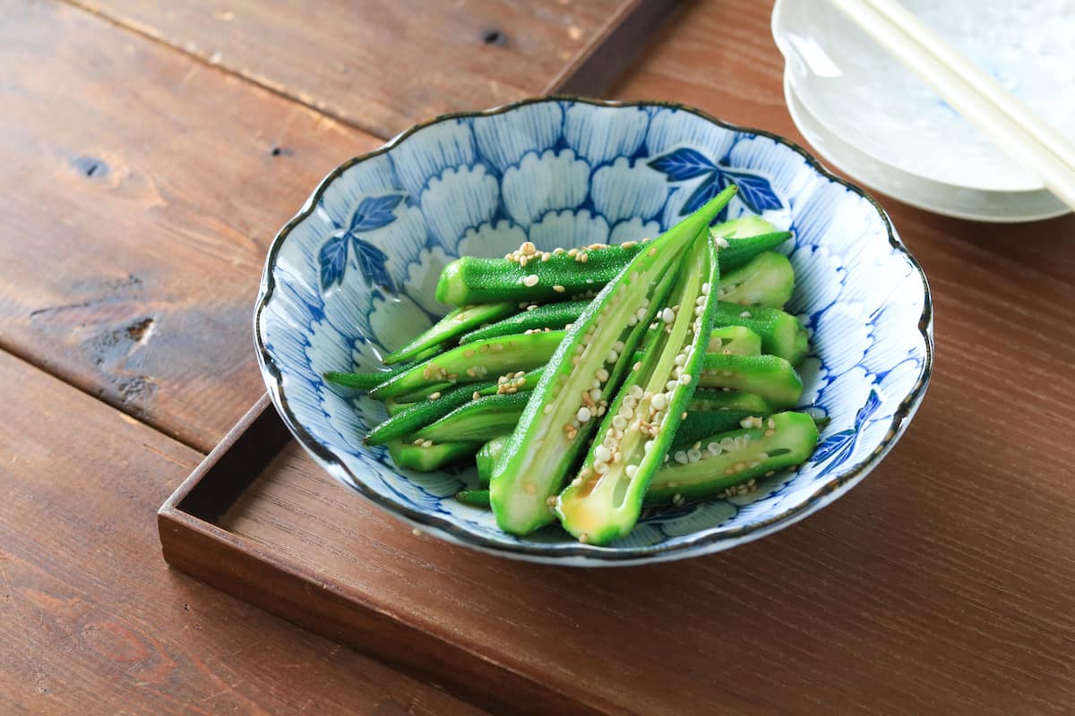 だししょうゆで簡単「オクラのだしナムル」の作り方