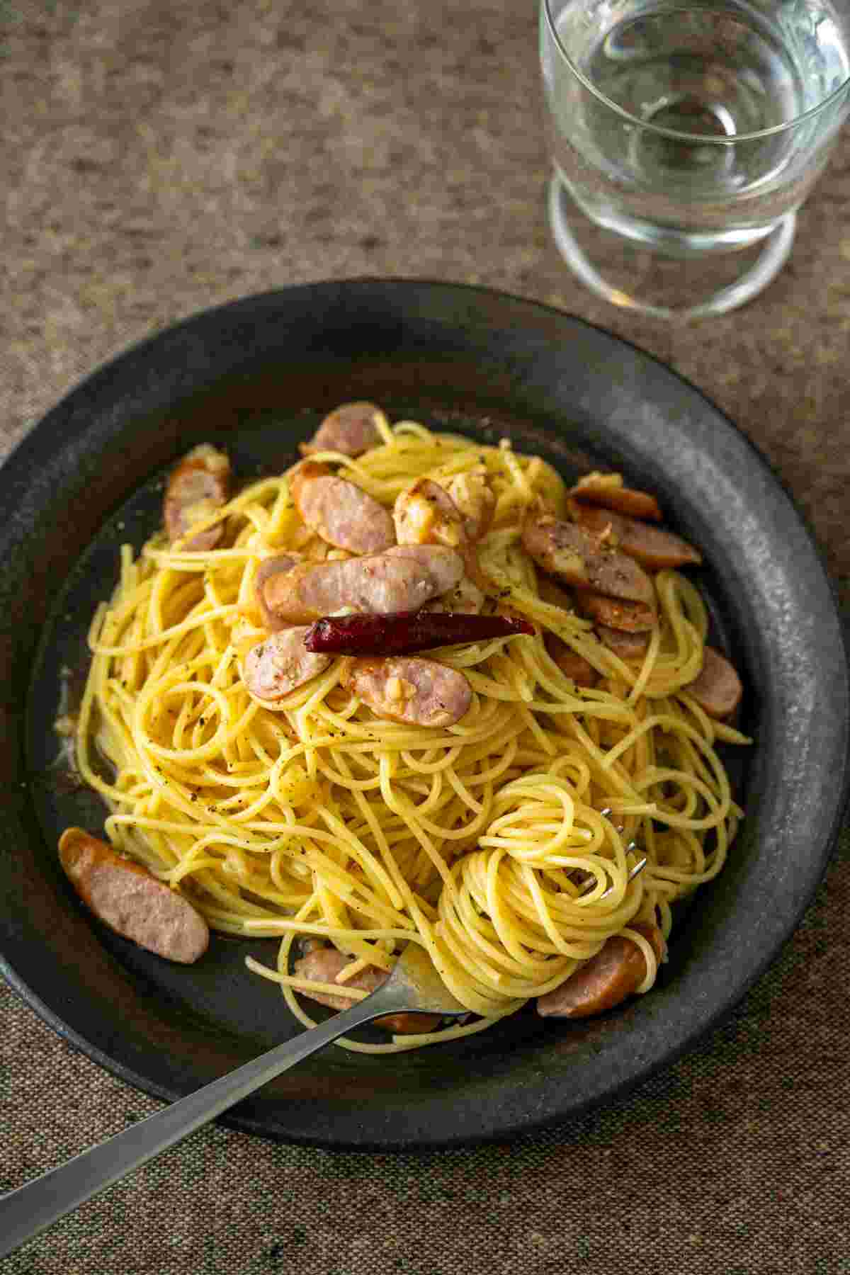 「背徳のチーズパスタ」レシピ