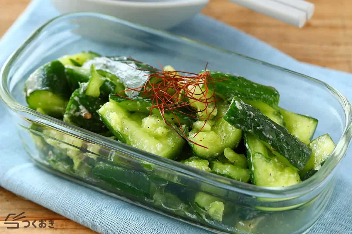 ポリ袋で手軽に！nozomiさんの「やみつききゅうり副菜」3選