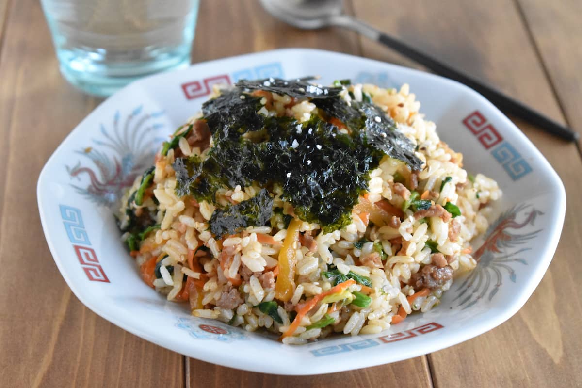 巻かなくていいから簡単！「キンパ風混ぜご飯」レシピ