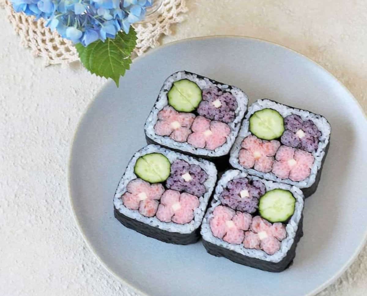 断面がかわいすぎる♪季節を楽しむ「飾り巻き寿司」5選