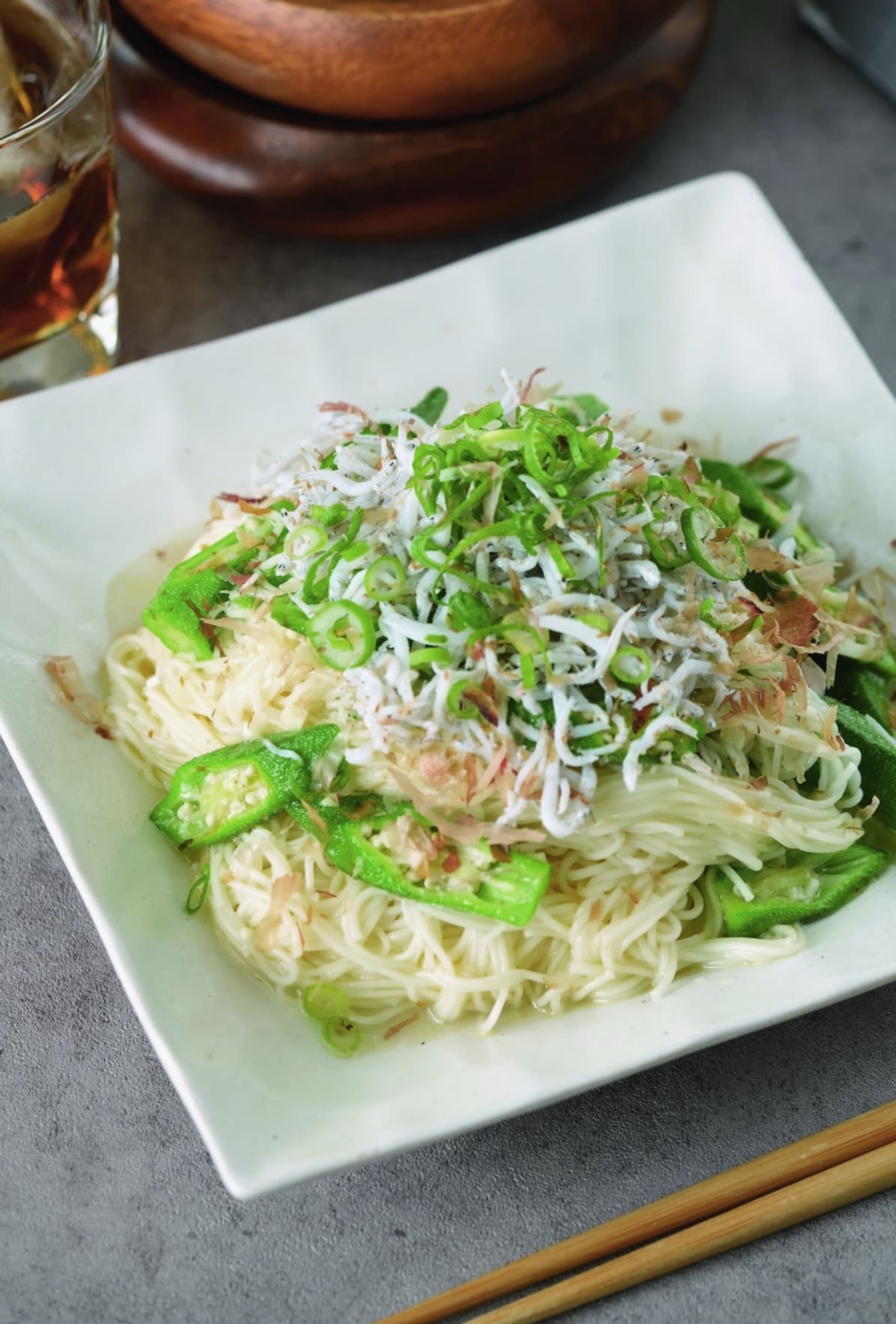 そうめんのマンネリ解消！「しらす×わさび」の大人味アレンジ