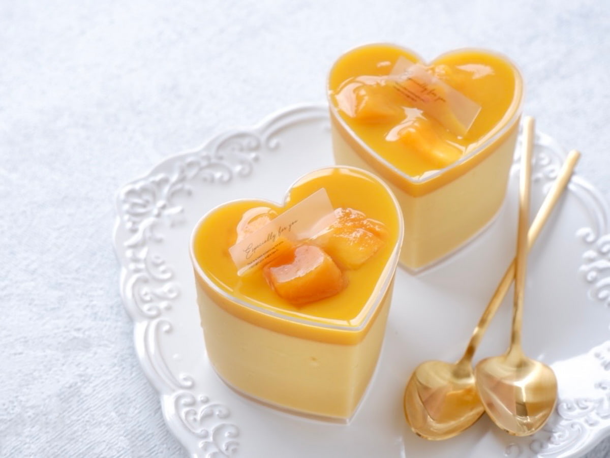 レンジで簡単！とろける「豆乳マンゴープリン」