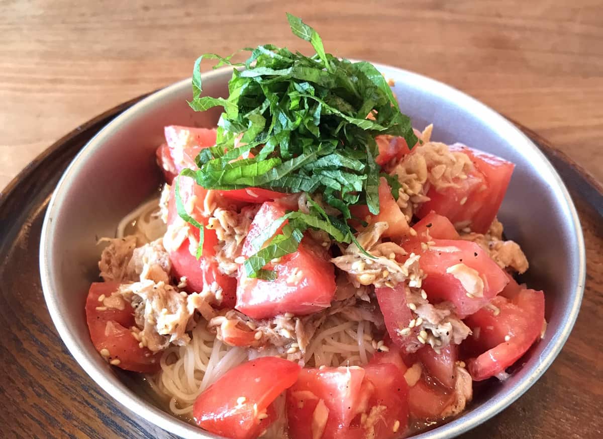 そうめん、マンネリ化してない？試してほしい「トマトそうめん」